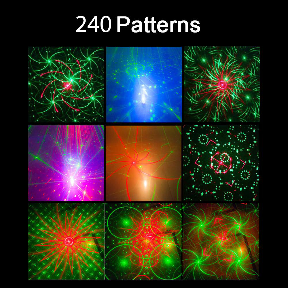 Disco Party Light Projector (240 Patterns) – New Trend Gadgets