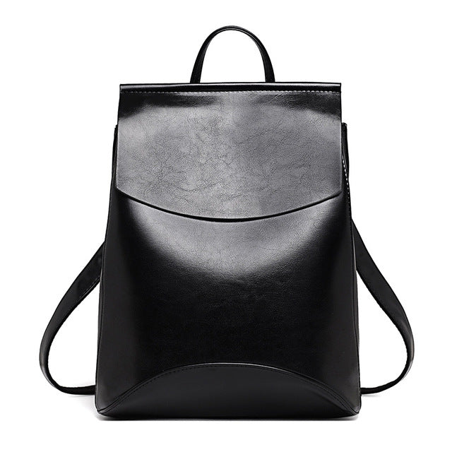 backpack purse fashion leather Women's Fashion Leather Backpack – New Trend Gadgets