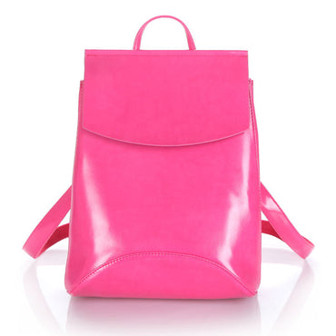Women's Fashion Leather Backpack