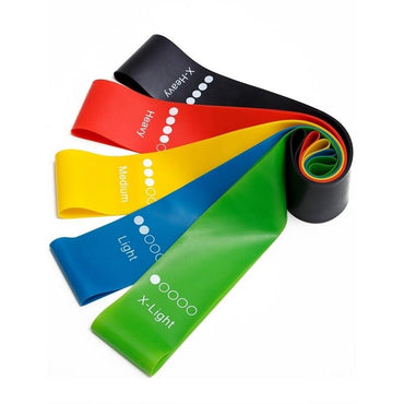 Multi-Color Rubber Resistance Bands