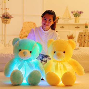 Colorful LED Glowing Teddy Bear