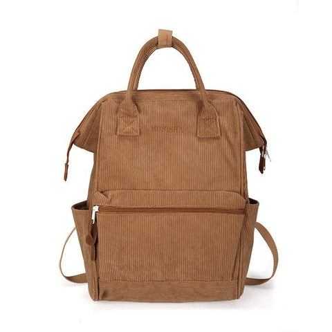 Women's Corduroy Backpack