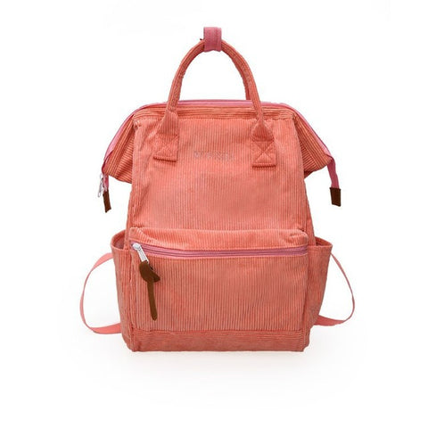 Women's Corduroy Backpack