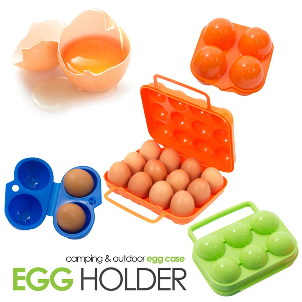 Outdoor Portable Camping Egg Storage Box Container