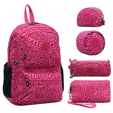 Ladies Waterproof Nylon Laptop Backpack