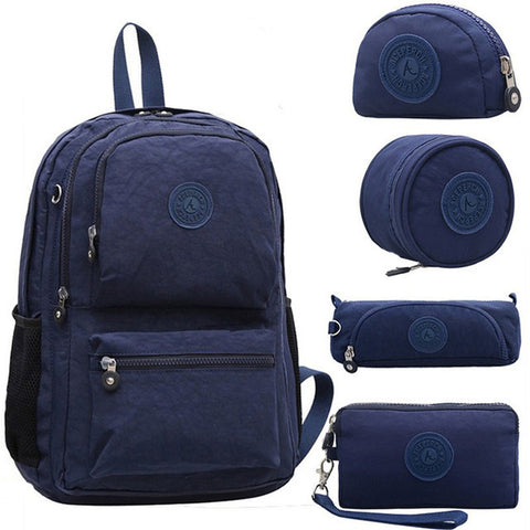 Ladies Waterproof Nylon Laptop Backpack