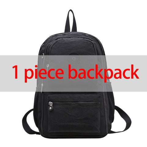 Ladies Waterproof Nylon Laptop Backpack