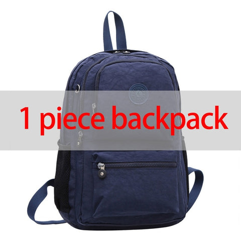 Ladies Waterproof Nylon Laptop Backpack