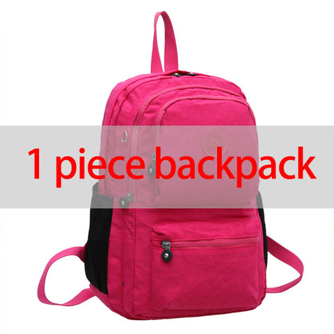 Ladies Waterproof Nylon Laptop Backpack